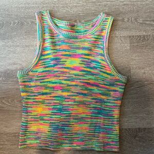Multi color tank top